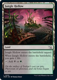 Magic: The Gathering Single - March of the Machine - Jungle Hollow - Common/0270 - Lightly Played