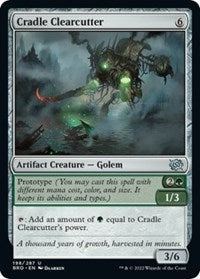 Magic: The Gathering Single - The Brothers' War - Cradle Clearcutter - Uncommon/198 - Lightly Played