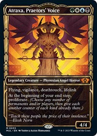 Magic: The Gathering Single - March of the Machine: Multiverse Legends - Atraxa, Praetors' Voice - Mythic/0033 Lightly Played