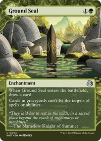 Magic: The Gathering Single - Wilds of Eldraine: Enchanting Tales - Ground Seal - Uncommon/0054 Lightly Played