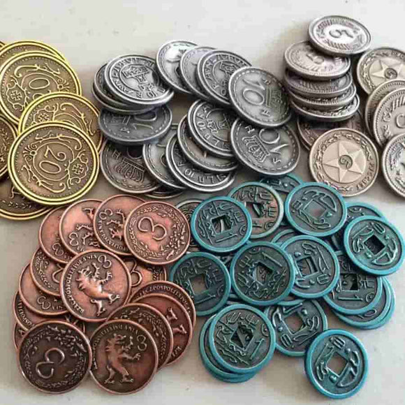 SCYTHE AND EXPEDITIONS: METAL COINS