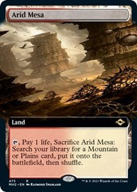 Magic: The Gathering Single - Modern Horizons 2 - Arid Mesa (Extended Art) - Rare/475 Lightly Played