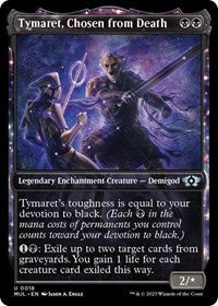 Magic: The Gathering Single - March of the Machine: Multiverse Legends - Tymaret, Chosen from Death (Foil) - Uncommon/0018 - Lightly Played