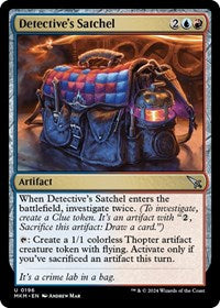 Magic: The Gathering Single - Murders at Karlov Manor - Detective's Satchel - FOIL Uncommon/0196 Lightly Played