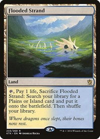 Magic: The Gathering - Khans of Tarkir - Flooded Strand - Rare/233 Lightly Played