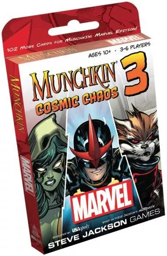 CONSIGNMENT -   Munchkin Marvel 3: Cosmic Chaos (2016)