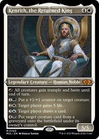 Magic: The Gathering Single - March of the Machine: Multiverse Legends - Kenrith, the Returned King (Foil Etched) - Mythic/0069 - Lightly Played