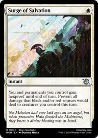 Magic: The Gathering Single - March of the Machine - Surge of Salvation - Uncommon/0041 - Lightly Played