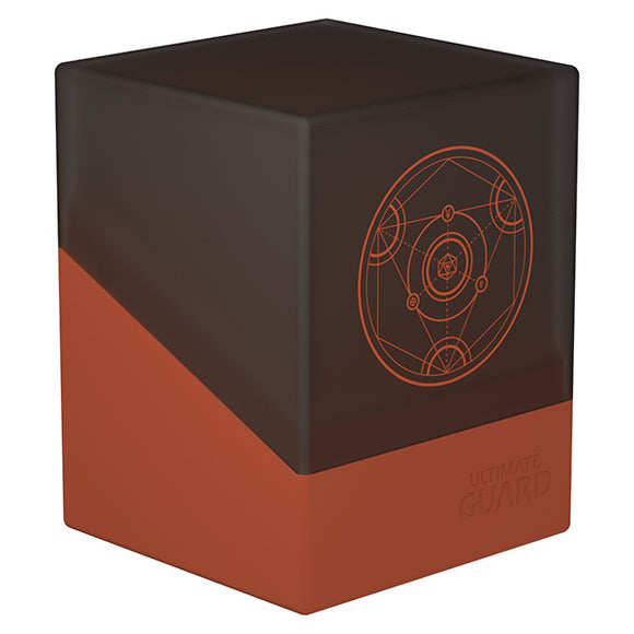Deck Case: Boulder 100+ Standard Size Druidic Secrets- Impetus (Dark Orange)