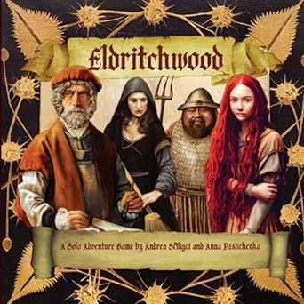 Eldritchwood: A Solo Adventure Game (Black and White Edition)