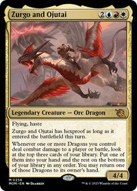 Magic: The Gathering Single - March of the Machine - Zurgo and Ojutai - Mythic/0258 - Lightly Played
