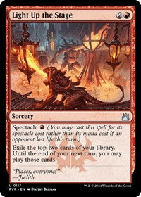 Magic: The Gathering Single - Ravnica Remastered - Light Up the Stage (Foil) - Uncommon/0117 Lightly Played