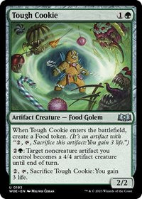 Magic: The Gathering Single - Wilds of Eldraine - Tough Cookie (Foil) - Uncommon/0193 Lightly Played