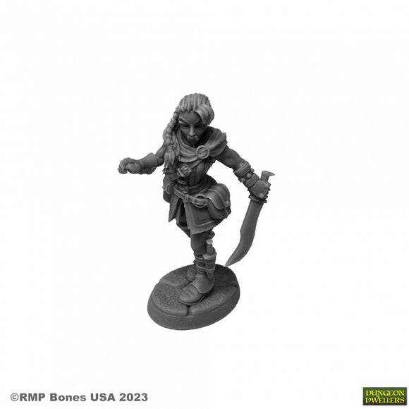 Reaper Bones USA - EMRUL GOZGUL, HALF-ORC ROGUE 07097