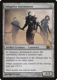 Magic: The Gathering Single - Magic 2012 (M12) - Adaptive Automaton (Foil) - Rare/201 - Lightly Played