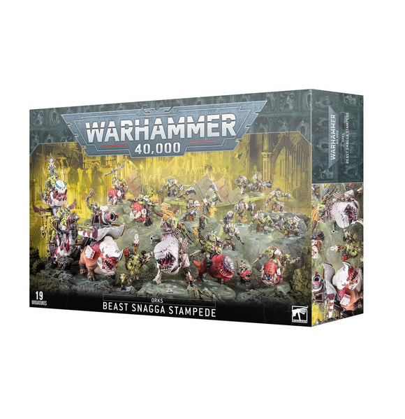 Warhammer 40,000 - ORKS: BEAST SNAGGA STAMPEDE