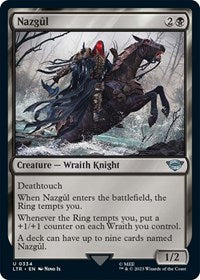 Magic: The Gathering Single - Universes Beyond: The Lord of the Rings: Tales of Middle-earth - Nazgul (0334) - Uncommon/0334 - Lightly Played