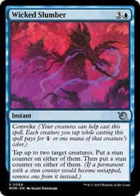 Magic: The Gathering Single - March of the Machine - Wicked Slumber - Uncommon/0084 - Lightly Played