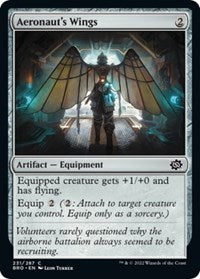 Magic: The Gathering Single - The Brothers' War - Aeronaut's Wings (Foil) - Common/231 - Lightly Played