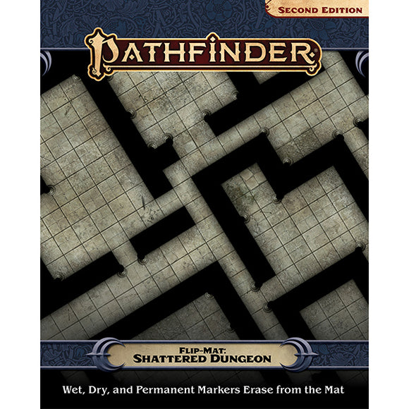 Pathfinder RPG: Flip-Mat- Shattered Dungeon