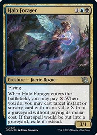 Magic: The Gathering Single - March of the Machine - Halo Forager - Uncommon/0227 - Lightly Played