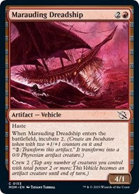 Magic: The Gathering Single - March of the Machine - Marauding Dreadship - Common/0153 - Lightly Played