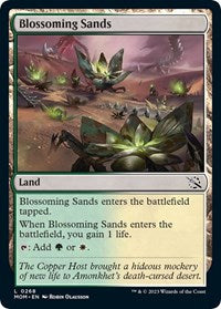 Magic: The Gathering Single - March of the Machine - Blossoming Sands - Common/0268 - Lightly Played