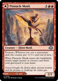 Magic: The Gathering Single - Modern Horizons 3 - Pinnacle Monk - FOIL Uncommon/0246 - Lightly Played