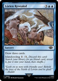 Magic: The Gathering Single - Universes Beyond: The Lord of the Rings: Tales of Middle-earth - Lorien Revealed (Foil) - Common/0060 - Lightly Played