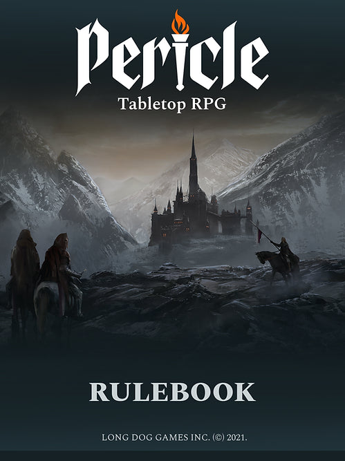 Pericle Tabletop RPG - Hardcover Rulebook