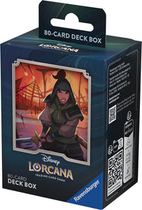 Disney Lorcana TCG: Rise of the Floodborn Deck Box - Mulan