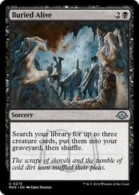 Magic: The Gathering Single - Modern Horizons 3 - Buried Alive - FOIL Mythic/0275 - Lightly Played