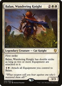 Magic: The Gathering Single - Commander 2017 - Balan, Wandering Knight - Rare/002 Lightly Played