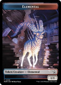 Magic: The Gathering Single - March of the Machine - Elemental Token - Token/0009 - Lightly Played