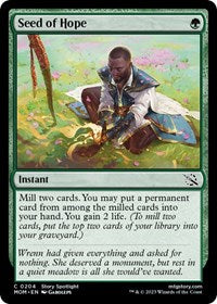 Magic: The Gathering Single - March of the Machine - Seed of Hope - Common/0204 - Lightly Played