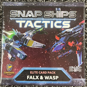 Snap Ships Tactics Constructible Miniatures Game - Elite Card Pack - FALX & WASP