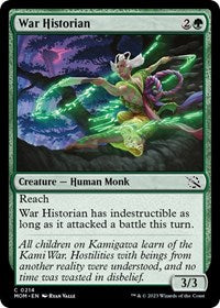 Magic: The Gathering Single - March of the Machine - War Historian - Common/0214 - Lightly Played