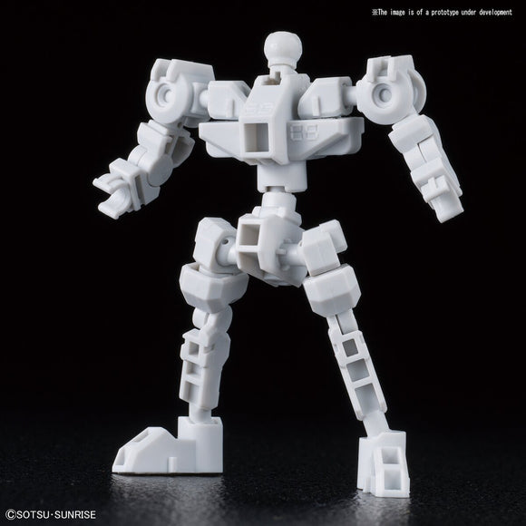 Gunpla: Super Deformed Gundam Cross Silhouette - Mobile Suit Gundam, Cross Silhouette Frame (White)