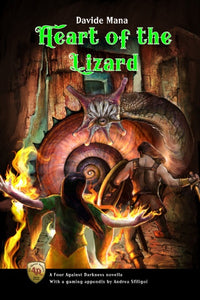 The Heart of the Lizard - Four Against Darkness - Paperback edition