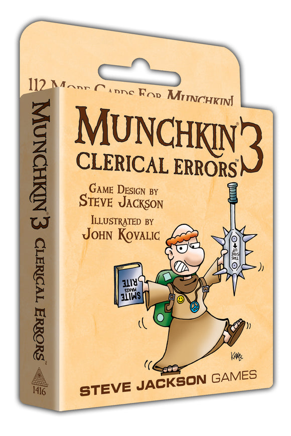 Munchkin: Munchkin 3 - Clerical Errors