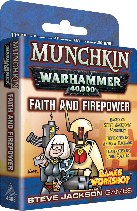 Munchkin: Munchkin Warhammer 40K - Faith and Firepower Expansion