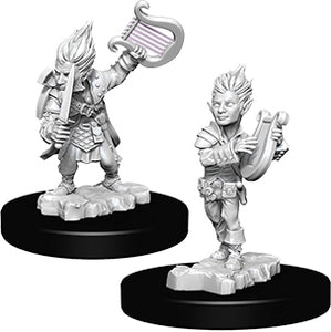 Pathfinder Deep Cuts Unpainted Miniatures: W5 Gnome Male Bard