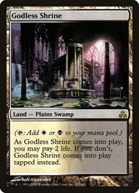 Magic: The Gathering - Guildpact - Godless Shrine Rare/157 Lightly Played