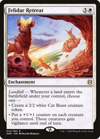 Magic: The Gathering Single - Zendikar Rising - Felidar Retreat Rare/016 Lightly Played