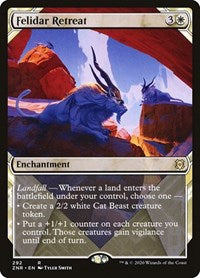 Magic: The Gathering Single - Zendikar Rising - Felidar Retreat (Showcase) Rare/292 Lightly Played