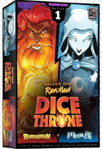 Dice Throne: Season 1 Rerolled - Box 1 - Barbarian vs. Moon Elf