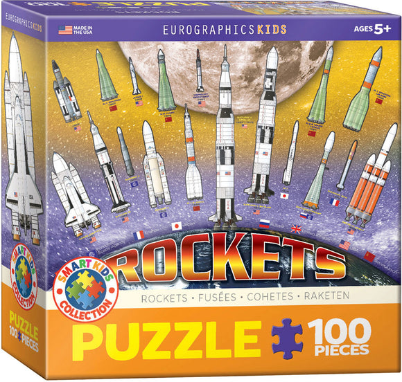 EuroGraphics Rockets 100-Piece Puzzle