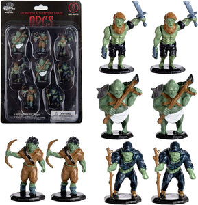 MONSTER ADVENTURE MINIS: PAINTED FIGURES: ORCS (8 PACK)