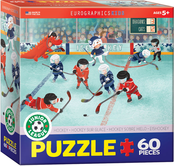 EuroGraphics Junior League Hockey 60-Piece Puzzle