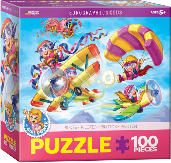 EuroGraphics Pilots 100-Piece Puzzle